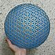 Цветок жизни 3D круглая картина, Мандала, Краснодар,  Фото №1