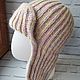 Заказать Ушанка "Pechkin". Knitted basket. Ярмарка Мастеров. . Шапка-ушанка Фото №3