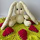 Вязаная игрушка-зайка, Игрушки, Краснодар,  Фото №1