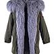 Заказать "Пятьдесят оттенков серого". BOHO-PARKA. Ярмарка Мастеров. . Куртки Фото №3