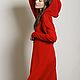 Lete knitted dress with hood. Dresses. cashmerestory. Online shopping on My Livemaster.  Фото №2
