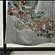 Заказать Винтаж: Женское шелковое кимоно "Путь цветка ". Kimono-moe-kimono-. Ярмарка Мастеров. . Плащи винтажные Фото №3