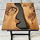 Side table made of slabs 'Lecto MID'. Tables. Mebel na zakaz U.LOFT. My Livemaster. Фото №11