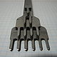 Набор шаговых пробойников 1+2+4+6 зуб сделан ромбиком 3x6mm. Инструменты для работы с кожей. Мастерская у Анатолича. Интернет-магазин Ярмарка Мастеров.  Фото №2