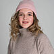 Шапка из 100% бейби кашемира Loro Piana. Шапки. Трикотаж из пряжи премиум класса 
                    LOVER CASHMERE. Интернет-магазин Ярмарка Мастеров.  Фото №2
