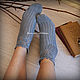Socks ' Zen ' in gray, Socks, Orenburg,  Фото №1