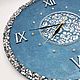 Часы настенные "Долина фавна", диаметр 40 см. Часы классические. joyful_nk. Интернет-магазин Ярмарка Мастеров.  Фото №2