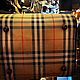 Винтаж: Винтажная сумка Burberry's Nova Check Canvas. Сумки винтажные. Chic bags. Ярмарка Мастеров.  Фото №7