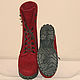 Women's felted boots Winter berry. Boots. MMwool (marinamol). My Livemaster. Фото №4