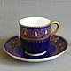 Заказать Винтаж: Кофейная пара Royal Worcester 1910-е годы. Англия. Фарфоровая сказка. Ярмарка Мастеров. . Кухонная утварь винтажная Фото №3