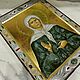 Icon of the Holy Blessed Matron of Moscow. Icons. Icon_svyatyobraz Anna. My Livemaster. Фото №4