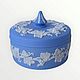 Заказать Винтаж: Wedgwood Jasperware Большая винтажная шкатулка с виноградной лозой. Decor.mylove. Ярмарка Мастеров. . Шкатулки винтажные Фото №3