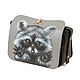 Women's satchel bag 'Raccoon'. Classic Bag. Pelle Volare. My Livemaster. Фото №4