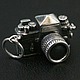Масштабные копии популярных фотокамер. Серебрянные кулоны ручной работы `CRAZY SILVER`, СПБ. Автор: