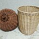 Order Basket with lid 'Acorn' woven from willow vines. Elena Shitova - basket weaving. Livemaster. . Basket Фото №3