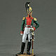 Military miniature Tin soldier 54 mm. Napoleonic wars.Russia, Military miniature, St. Petersburg,  Фото №1