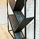 Книжный стеллаж GEOMETRY LF-743. Стеллажи. Leo-loft. Ярмарка Мастеров.  Фото №4