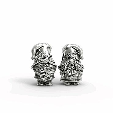 Украшения ручной работы. Ярмарка Мастеров - ручная работа Томте зимой. Handmade.