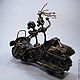  Lovers on the bike. Figurine. A TinCity (gaikaglazye). My Livemaster. Фото №5