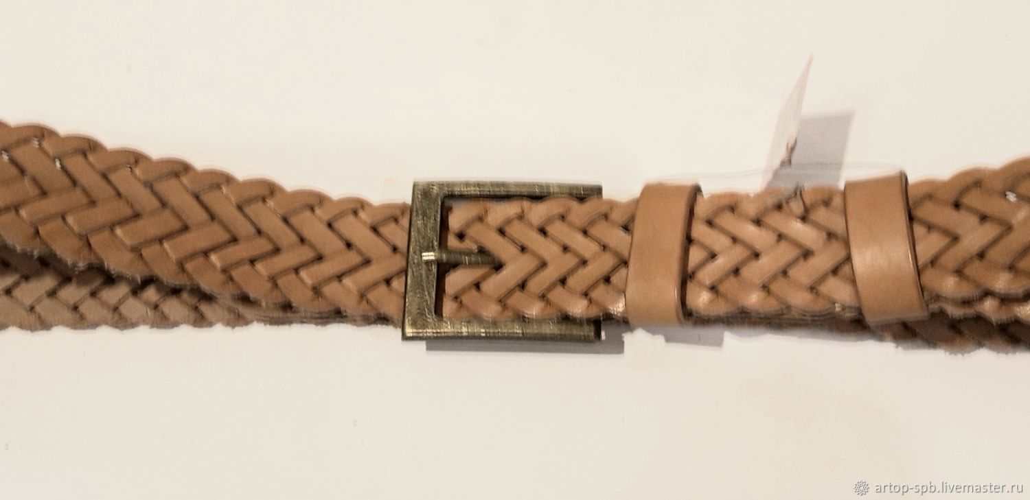 NOAH ベルト Braided Leather Belt - ベルト