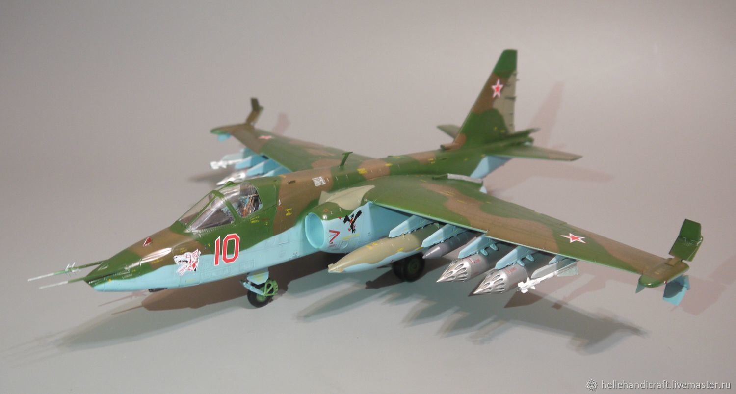 Модель Су-25 1/48 в интернет-магазине Ярмарка Мастеров по цене 8000 ...