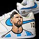 Кастомизация кроссовок Nike AirFors,рисунки любые. Роспись кроссовок. Кроссовки. Надежда Ларионова. Ярмарка Мастеров.  Фото №4
