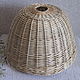 Lampshade wicker 'Hemisphere'. Lampshades. Elena Shitova - basket weaving. My Livemaster. Фото №5