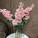 Сирень из силикона розовая. Цветы. Flowers16kzn-. Интернет-магазин Ярмарка Мастеров.  Фото №2