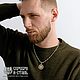 Оберег Славянский мужской Велес и лик солнца Серебро 925 и золочение. Подвеска. Макса Бессмертного Серебро и Сталь (serebroistal). Ярмарка Мастеров.  Фото №6