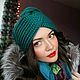 Чалма "Малахит". Чалмы. SOFIE ACCESSORIES. Ярмарка Мастеров.  Фото №4