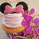  Капкейк Минни. Мыло. Sweetie Soap. Интернет-магазин Ярмарка Мастеров.  Фото №2