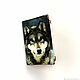 Passport cover. Series 'Wolves'. Passport cover. Ludmila Krishtal. Online shopping on My Livemaster.  Фото №2
