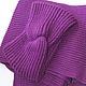  "Ноктюрн" фиолетовый шарф + повязка. Шарфы. Вязаный текстиль (knitted textiles). Ярмарка Мастеров.  Фото №6
