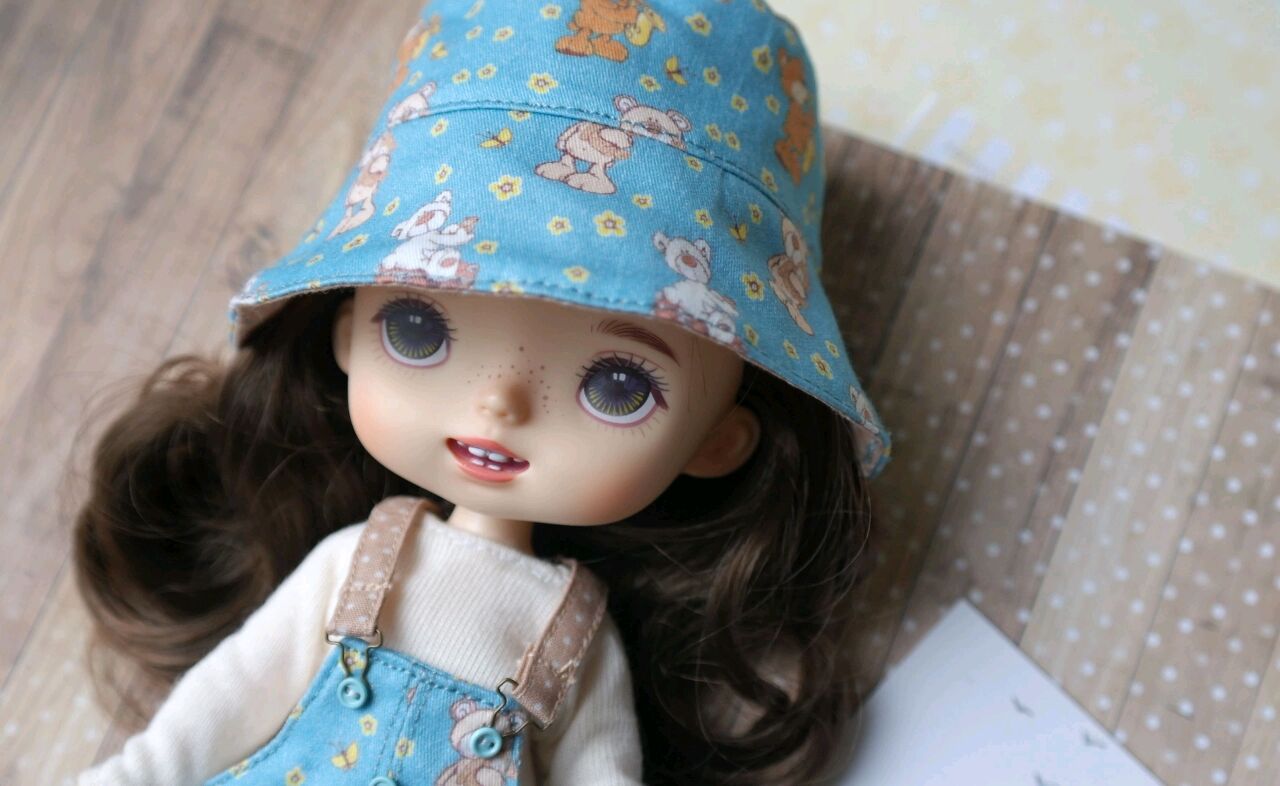 Комплект одежды. Monst doll. Holala doll. Комбинезон. Панама купить в ...