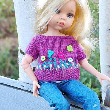 Безрукавка с капюшоном для куклы Paola Reina