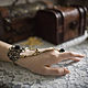 Slave bracelet with onyx ' on the back of the moon', Subculture decorations, Apatity,  Фото №1
