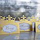Order 'Crown' Seating card. Evrica (Evrica). Livemaster. . Card Фото №3