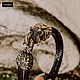 Elephant Bracelet | Bronze | Smooth Leather. Regaliz bracelet. totemicashop. My Livemaster. Фото №5