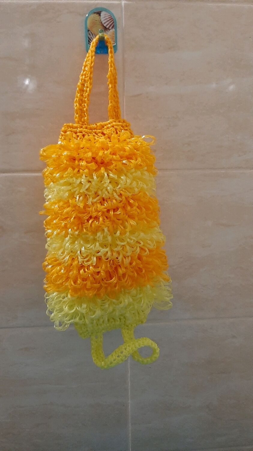 Мочалка ручной работы в интернет-магазине Ярмарка Мастеров по цене 115 ...