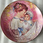 Винтаж: Винтажная коллекционная фарфоровая тарелка №182 "Дилемма"