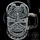 One All Father. Beer mug. Wine Glasses. ArtGraving. My Livemaster. Фото №6