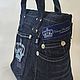 Джинсовая сумка-тоут: "Виктория". Сумка-тоут. Jeans bags by Anna. Ярмарка Мастеров.  Фото №10