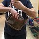 Сумка Луи Виттон,кожа. Классическая сумка. Изделия из кожи.HAND MADE Чкаловск. Ярмарка Мастеров.  Фото №5