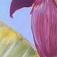 Order Painting Banana Flower oil on canvas. Картины для души Virgo gallery. Livemaster. . Pictures Фото №3