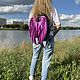 Women's leather backpack ' angel Wings'. Backpacks. Lyurom Studio. My Livemaster. Фото №9