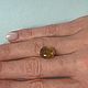 Негретый желтый сапфир 5,50 ct. Сертификат МГУ. Кабошоны. Леони. Ярмарка Мастеров.  Фото №4