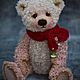 Мишка тедди 30см. Мишки Тедди. KlemaBears. Ярмарка Мастеров.  Фото №6