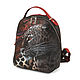 Order Leather backpack ' Flame of Fire'. Pelle Volare. Livemaster. . Backpacks Фото №3