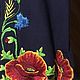Женская вышитая блузка  "Дана"  ЖР4-139. Blouses. babushkin-komod. My Livemaster. Фото №4