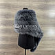 Fur stole made of natural raccoon fur in gray color. Wraps. Olga Lavrenteva. My Livemaster. Фото №6